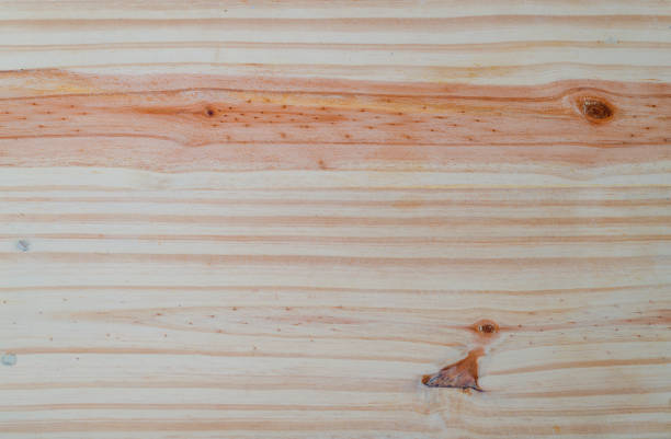 Natural wood surface texture pattern for background, overhead view of the wooden cutting board soft surface.