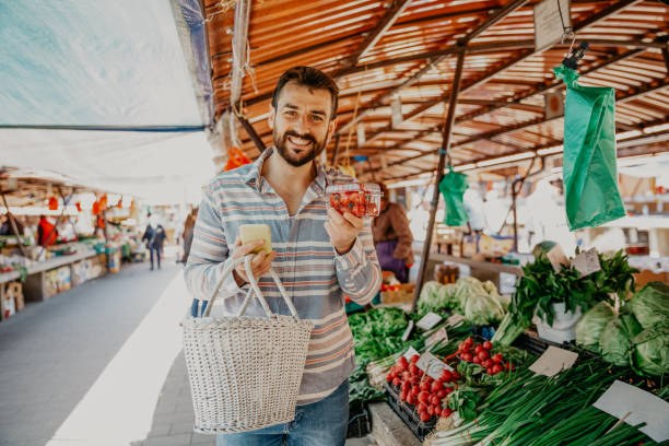 istock Summer day shopping in a summer way 1317734349