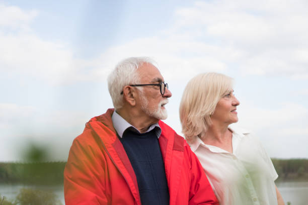 istock Happy senior couple 1317738340