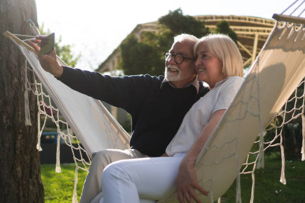 istock Happy senior couple 1317738345