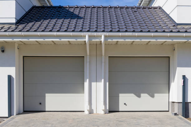 istock Double garage in a residential building 1317747947
