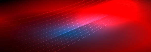 istock Neon shiny color background with light glowing wave line particles. Wallpaper background, design templates for business or technology presentations, internet posters or web brochure covers 1317750398