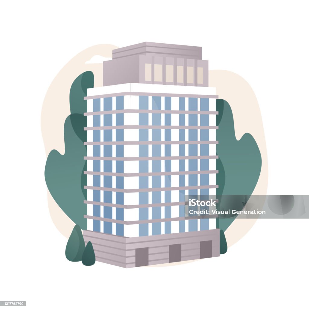 Condominium Vector Condominium Abstract Concept Vector Illustration Stock Illustration ...