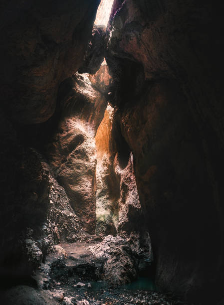 istock Karadakh gorge with sunlight in Dagestan. 1317765510