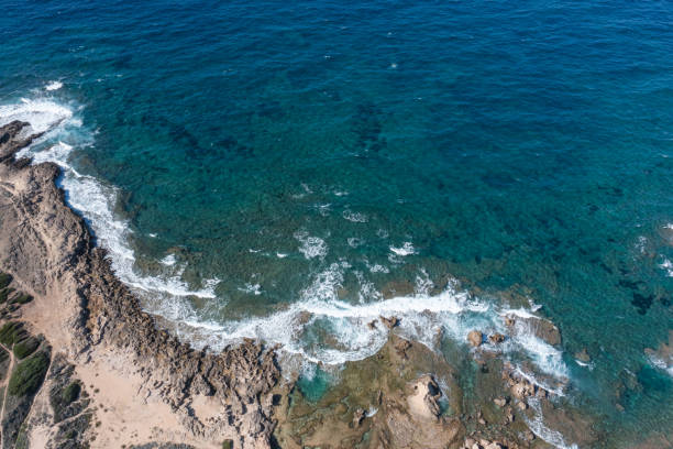 istock Drone view of coastline 1317768961