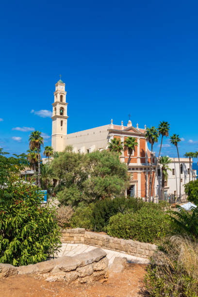 istock Far view  of monastery saint Peter with bell tower 1317769905