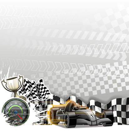 Drawing of vector sports race list sign. Created by illustrator cs6. This file f transparent.