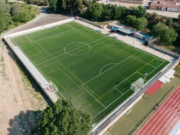 istock Soccer field as seen from above 1317779465