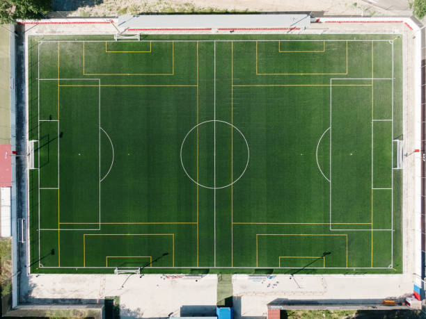 istock Soccer field as seen from above 1317779497