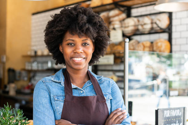 istock African woman working in a bakery 1317781647