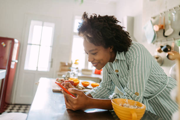 istock Checking out my social media accounts 1317784129