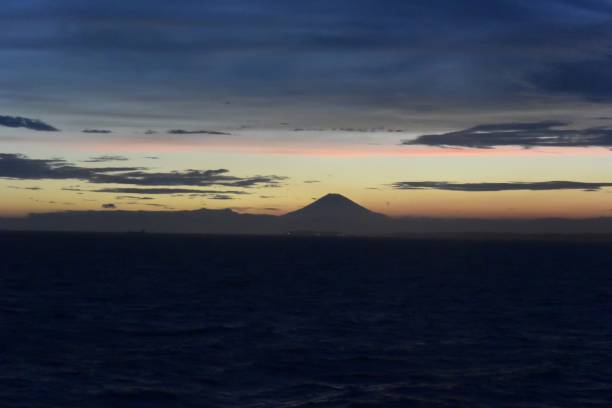 istock Mt.Fuji from off shore 1317792498