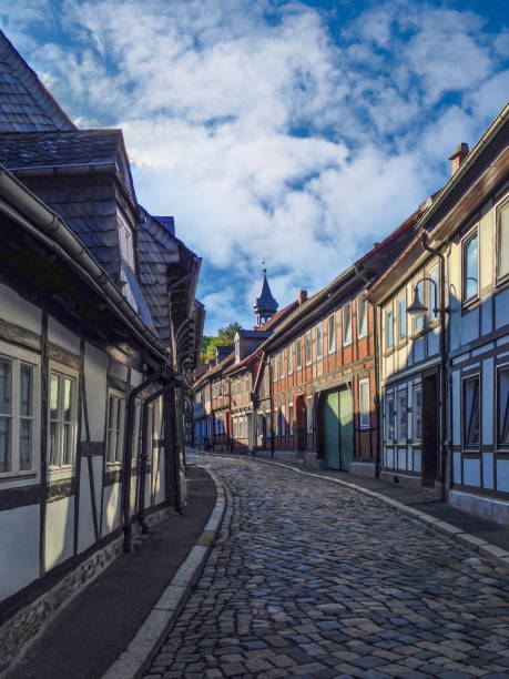 istock Narrow Cobbled Street 1317795138