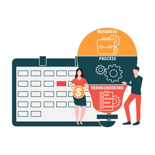 50+ Business Process Reengineering Stock Illustrations, Royalty-Free ...