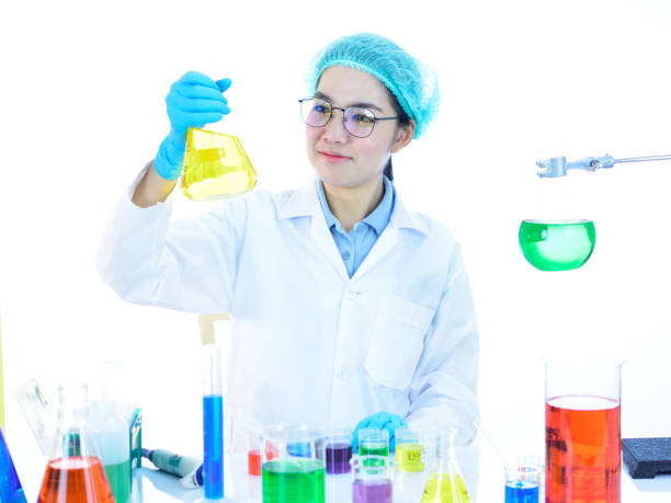 istock Asian female scientist in research laboratory 1317812893