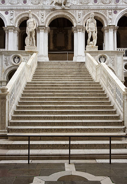 istock Staircase in Doges Palace 131782073