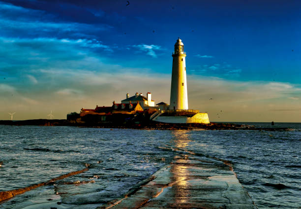 istock The dawn sky touches the Lighthouse 1317825066