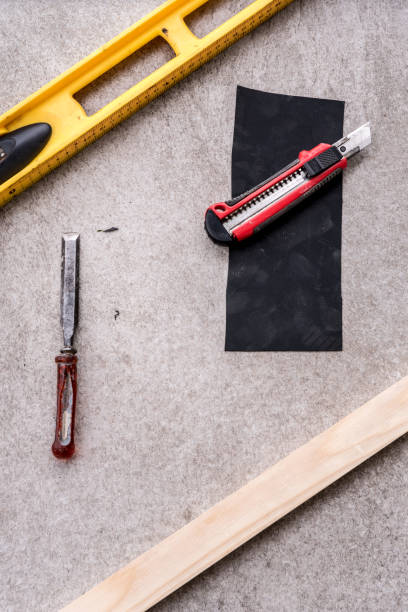 istock High Angle View of Work Tools Isolated on Gray Granite Tiles 1317825192