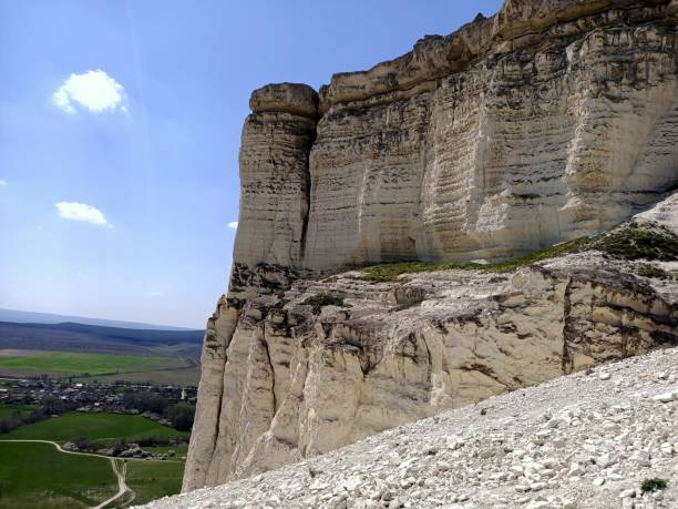 istock White beautiful cliff in peninsula mountains 1317842146
