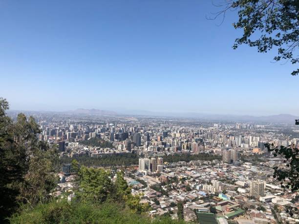 istock Santiago view from the top 1317842640