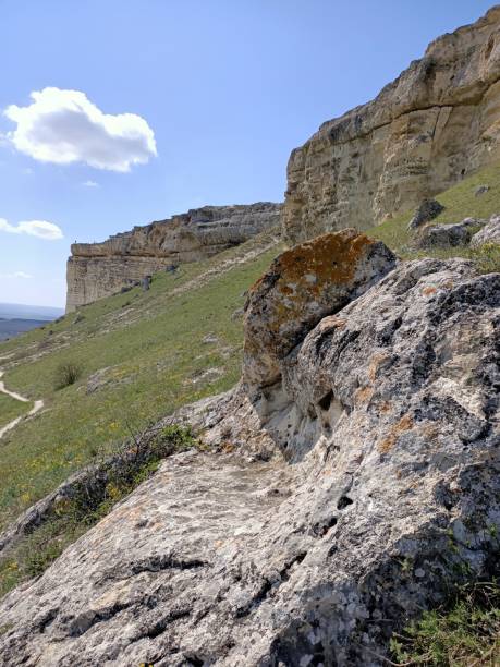 istock White beautiful cliff in peninsula mountains 1317842785