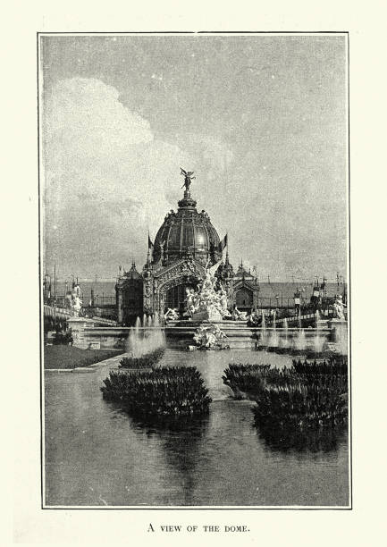 View of the Central Dome, Exposition Universelle Paris, 1889, 19th Century