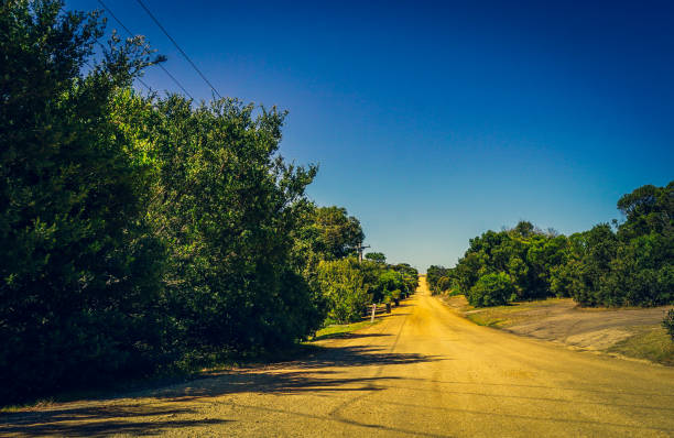A road somewhere in the outback of Australia.
