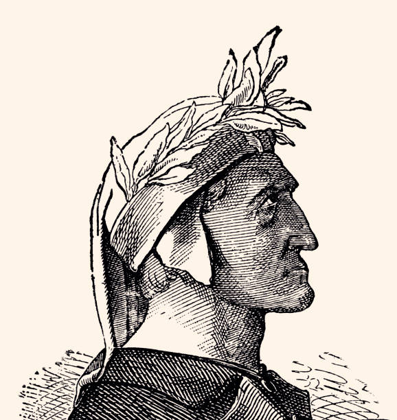 ilustrações de stock, clip art, desenhos animados e ícones de dante alighieri -xxxl with lots of details- - alighieri