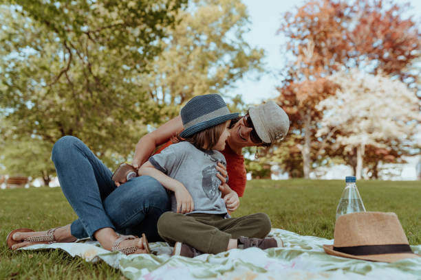 istock Mother at Musical Event in the Park 1317872734