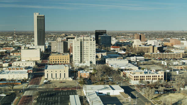 istock Amarillo, Texas in Winter - Aerial 1317876580