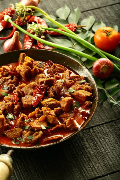 istock Arabian meat recipes background. 1317880782