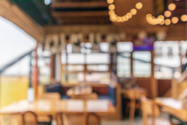 istock Japanese restaurant abstract blurred background 1317882432