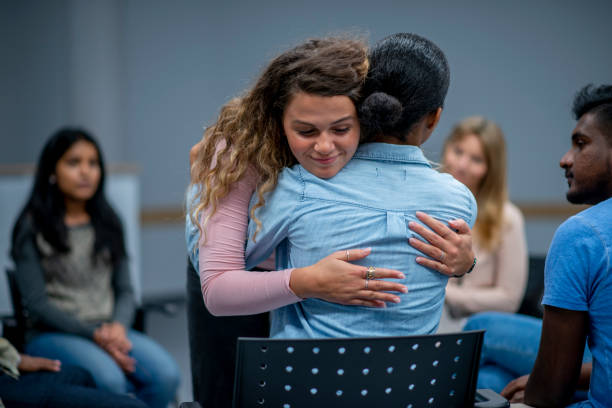 istock Group mental health counselling 1317882675