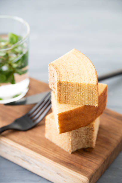istock The cake which expressed the annual ring of the tree: Baumkuchen 1317886537