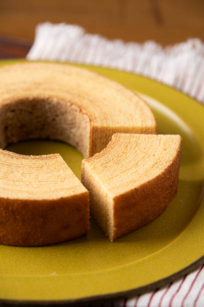 istock The cake which expressed the annual ring of the tree: Baumkuchen 1317887057