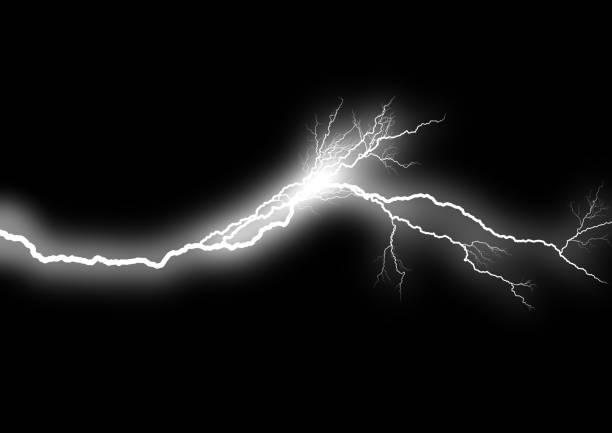 istock Abstract lightning that illuminates the darkness 1317888979