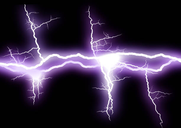 istock Abstract lightning that illuminates the darkness 1317888985