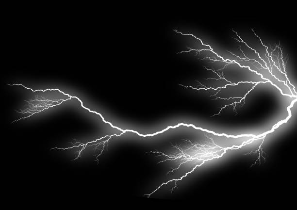 istock Abstract lightning that illuminates the darkness 1317888996