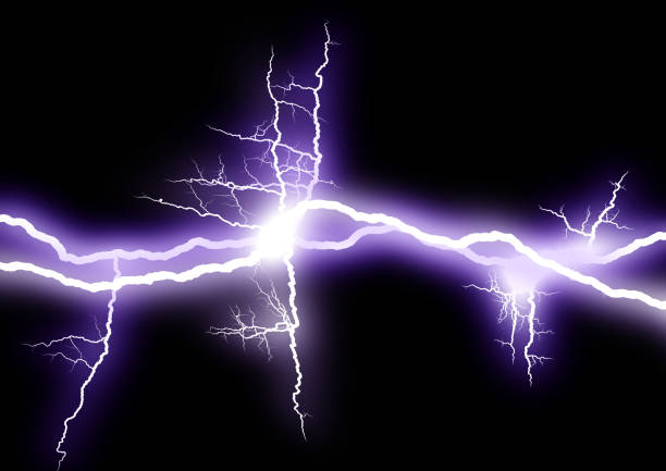 istock Abstract lightning that illuminates the darkness 1317888999