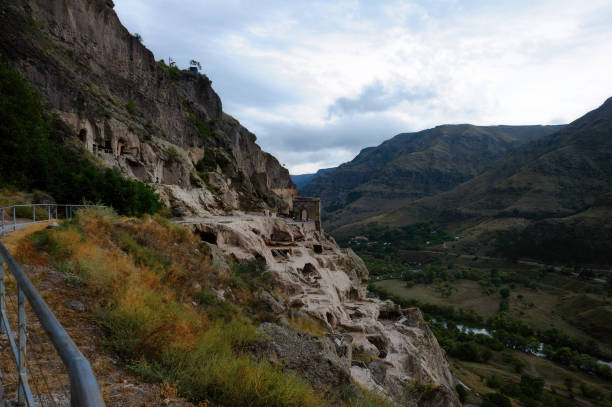 istock Vardzia cave monastery in Georgia 1317889047