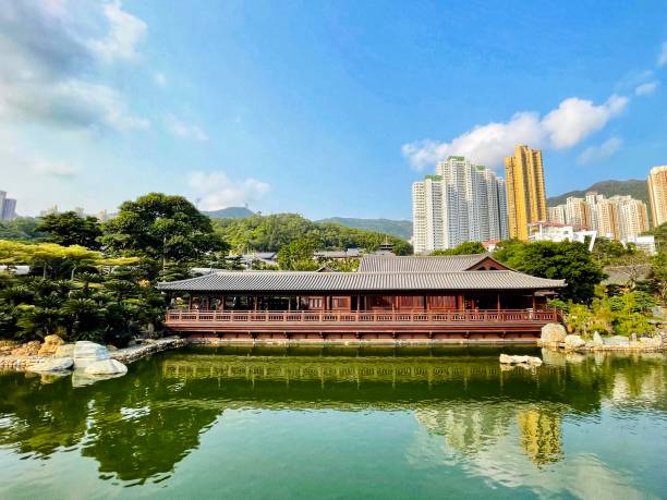 istock The landscape art in Chi Lin Nunnery 1317891772