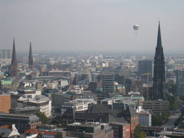 istock Historical Hamburg City View 1317893472