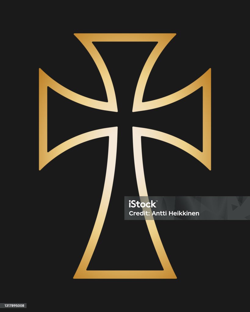 Biểu Tượng Hình Vector Chéo Dấu Hiệu Kitô Giáo Biểu Tượng Tôn Giáo ...