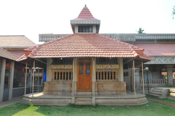 istock Shri Shantadurga Temple in Goa, India. 1317896629