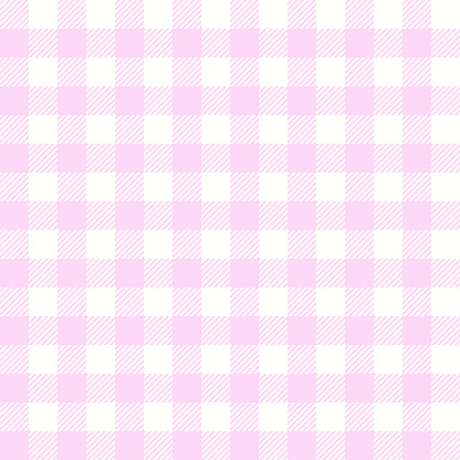 Pink gingham pattern vector. Spring summer textured seamless pastel vichy vector background for picnic blanket, oilcloth, napkin, towel, handkerchief, other modern fashion fabric or paper print.
