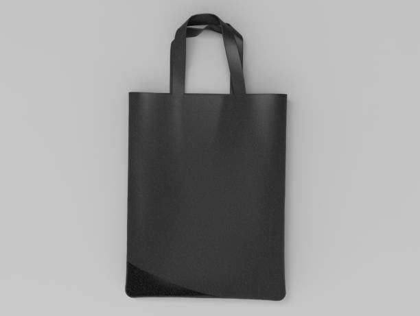 istock Blank tote bag mock up design on white background 1317904296