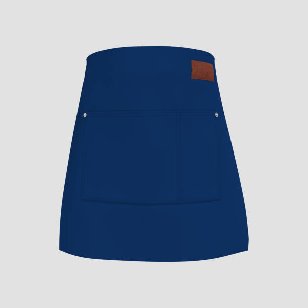 istock Blank waist aprons mockup 1317908823