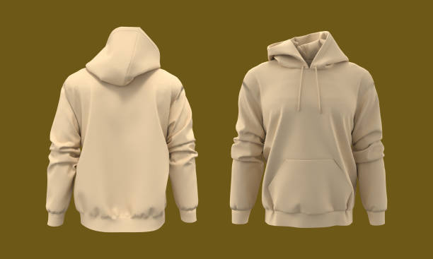 istock Blank hooded sweatshirt mockup for print 1317908937