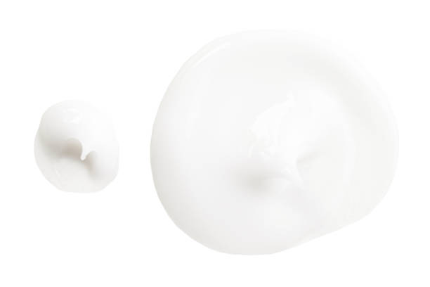 istock Beauty cream texture. White lotion, moisturizer, skin care 1317909019