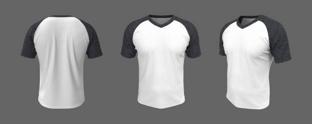 istock men's short-sleeve t-shirt mockup in front, side and back views 1317909101
